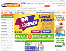 Tablet Screenshot of petsupplies.com